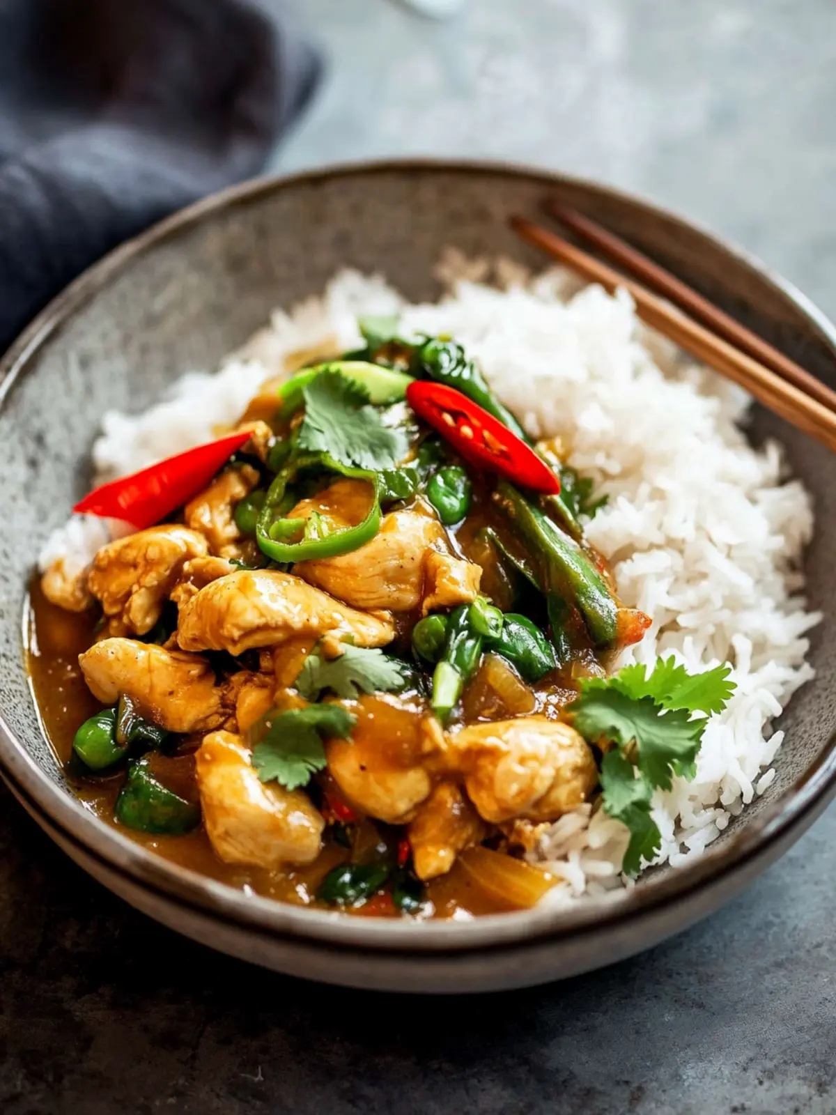Chinese Satay Chicken Stir-Fry