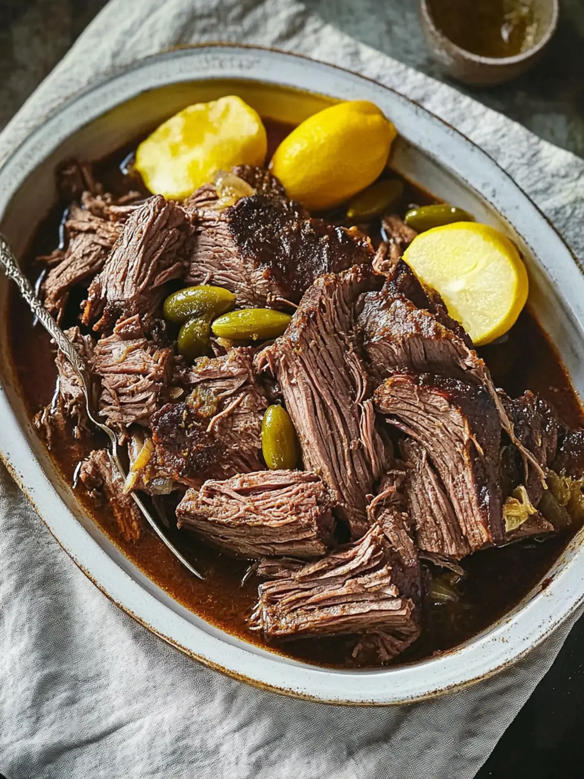 Mississippi Roast (Slow Cooker Pepperoncini Pot Roast)