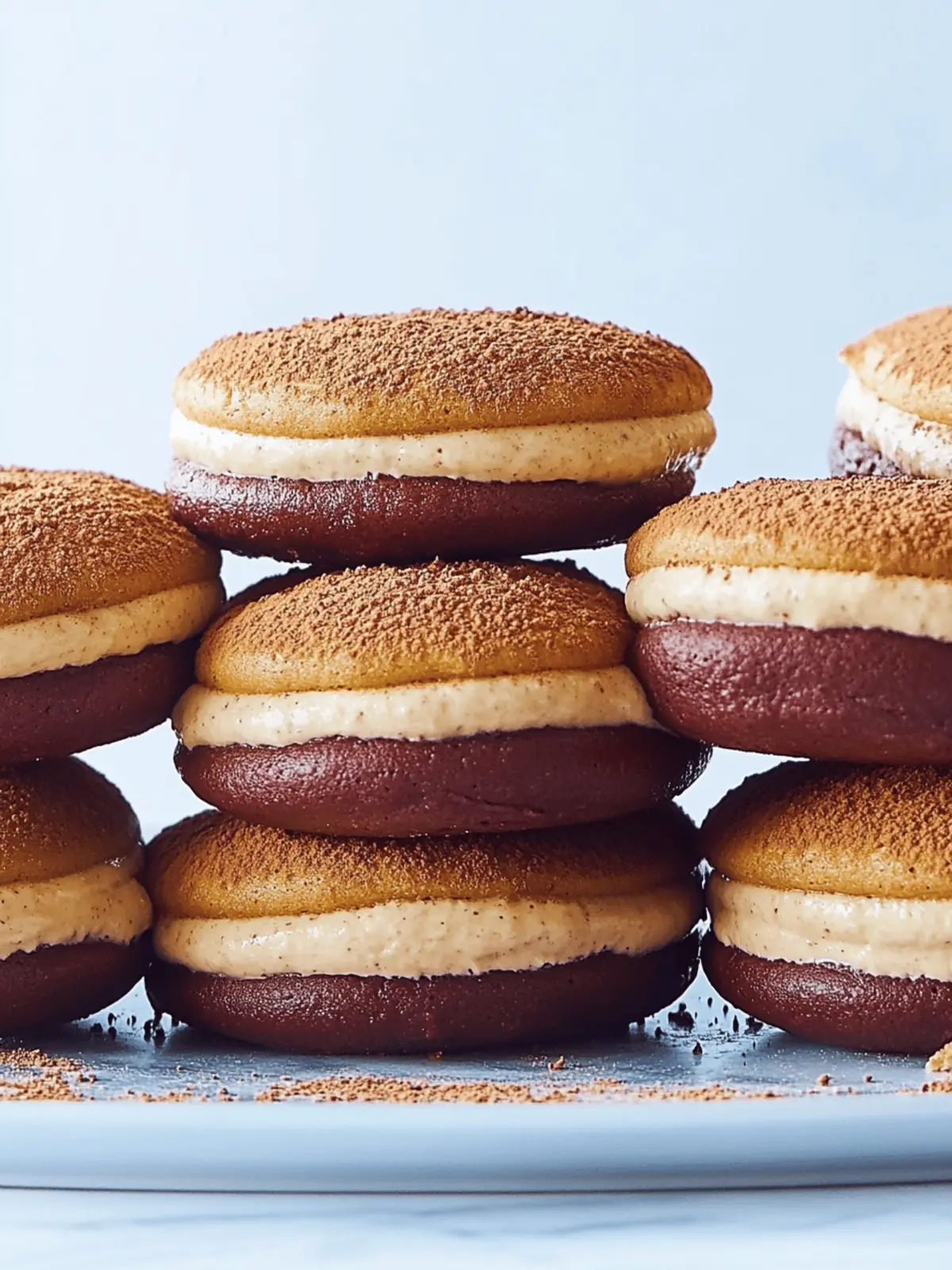 Tiramisu Whoopie Pies