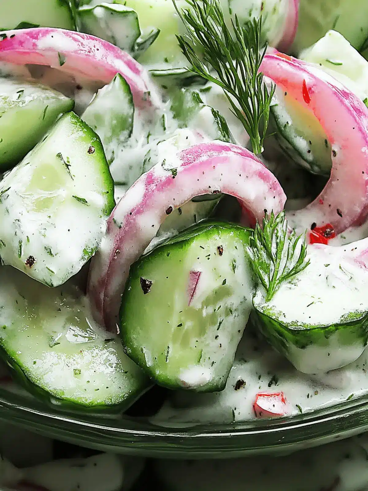 Fresh Creamy Cucumber Salad with a Zesty Twist You ll Love 3 Fresh Creamy Cucumber Salad with a Zesty Twist