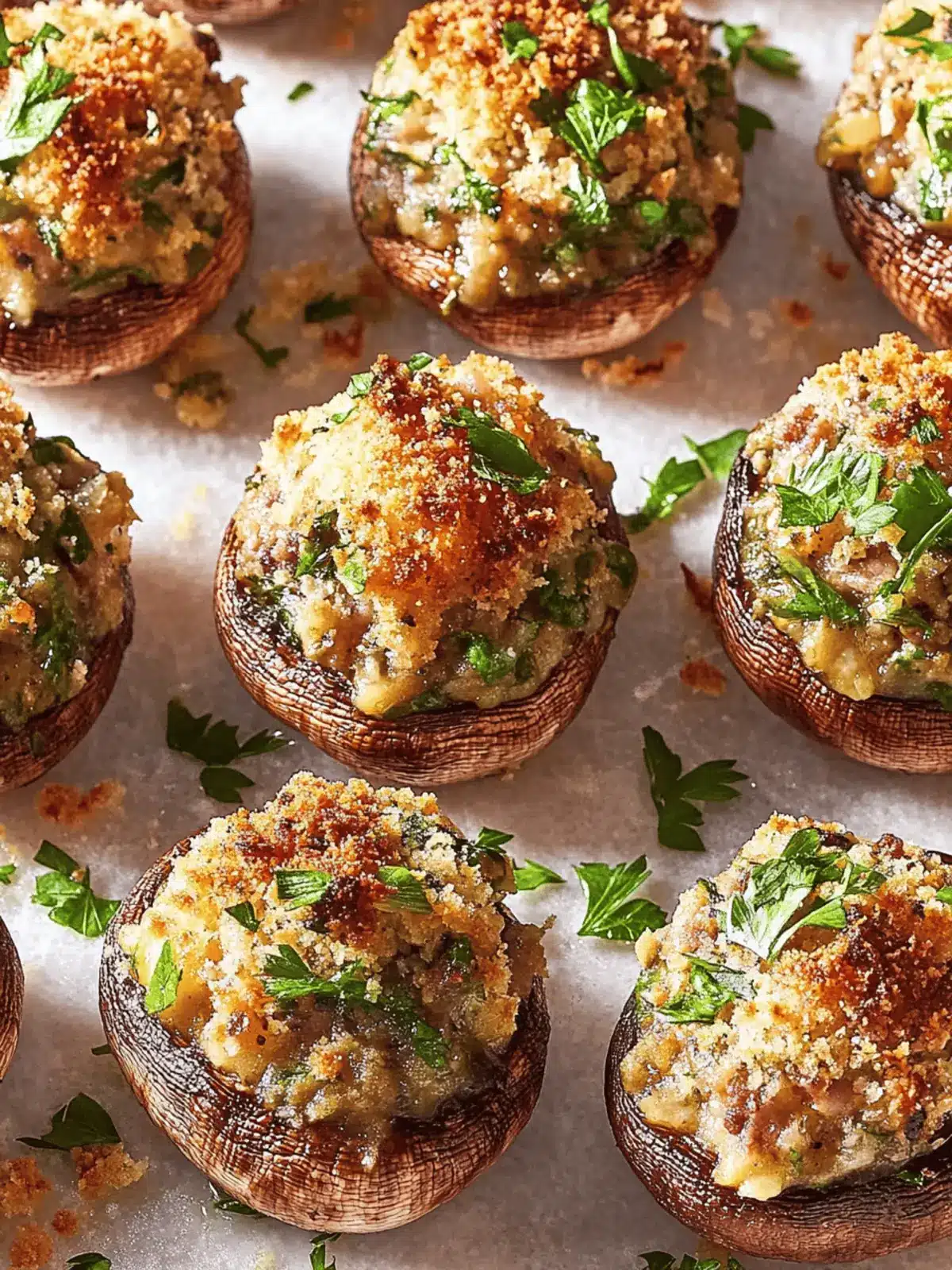 Stuffed Mushrooms