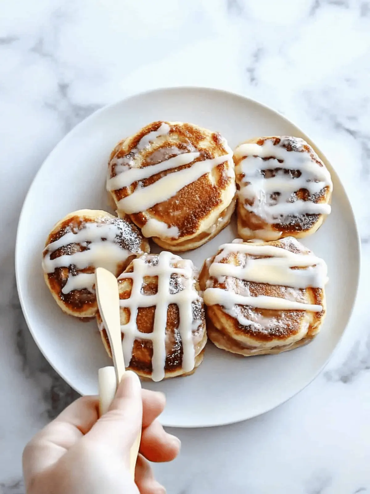 Cinnamon Roll Pancakes Hack Elevates Your Breakfast Game 2 Cinnamon Roll Pancakes Hack Takes Breakfast to the Next Level