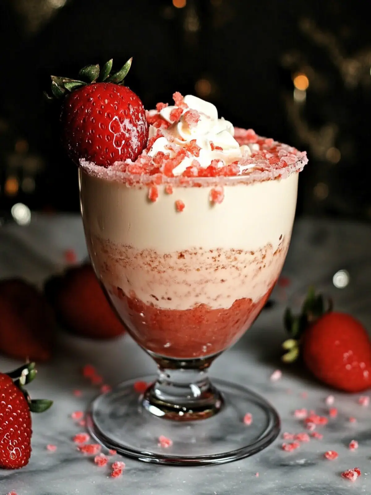 Cupid's Strawberry Boozy Mudslide: Quick, Creamy Love Potion 2 Cupid s Strawberry Boozy Mudslide