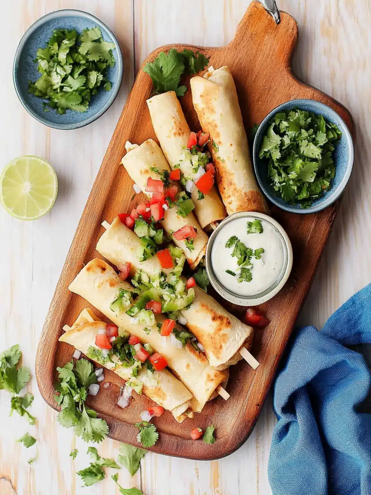Homemade Taquitos