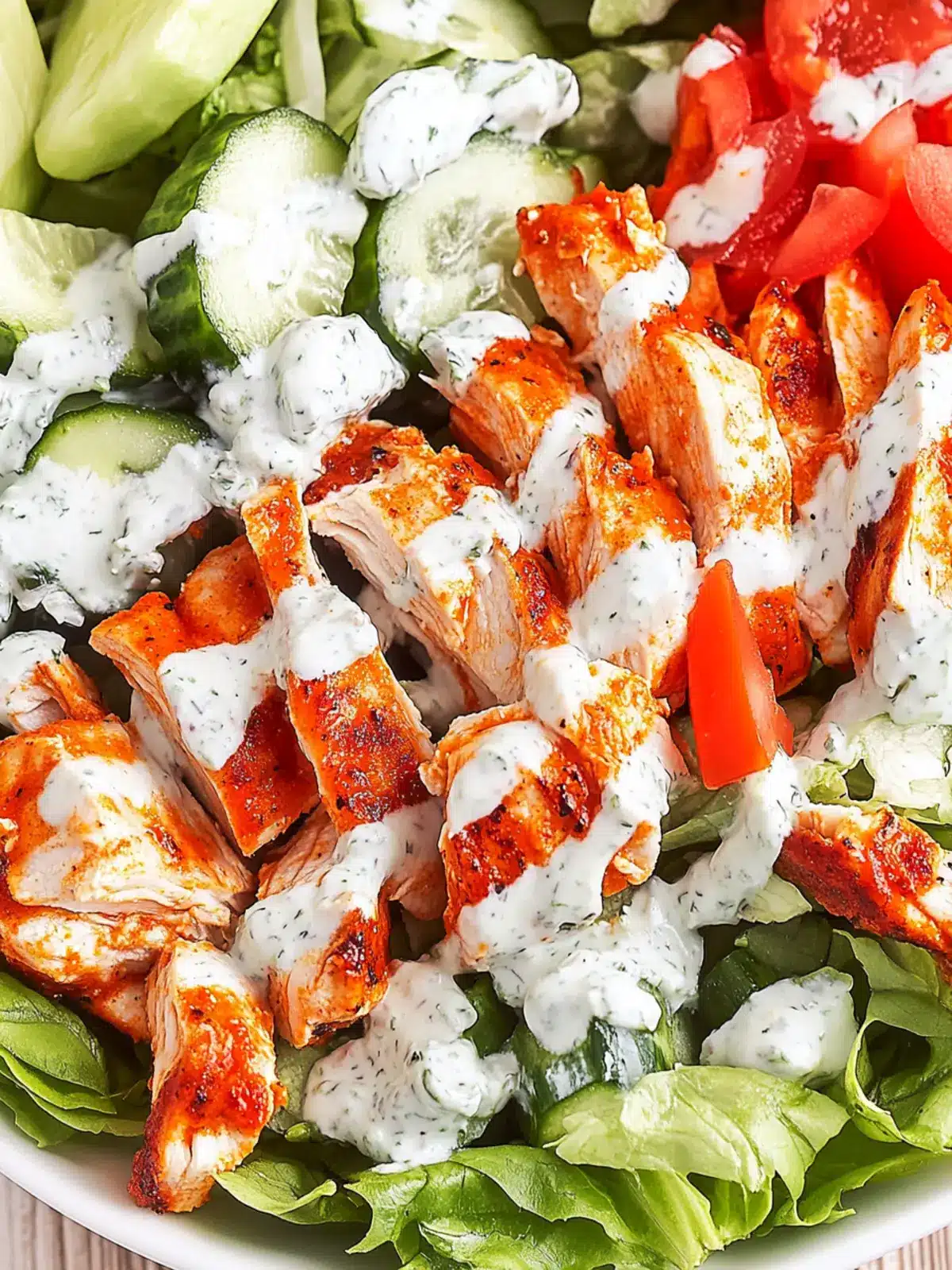 Buffalo Chicken Salad