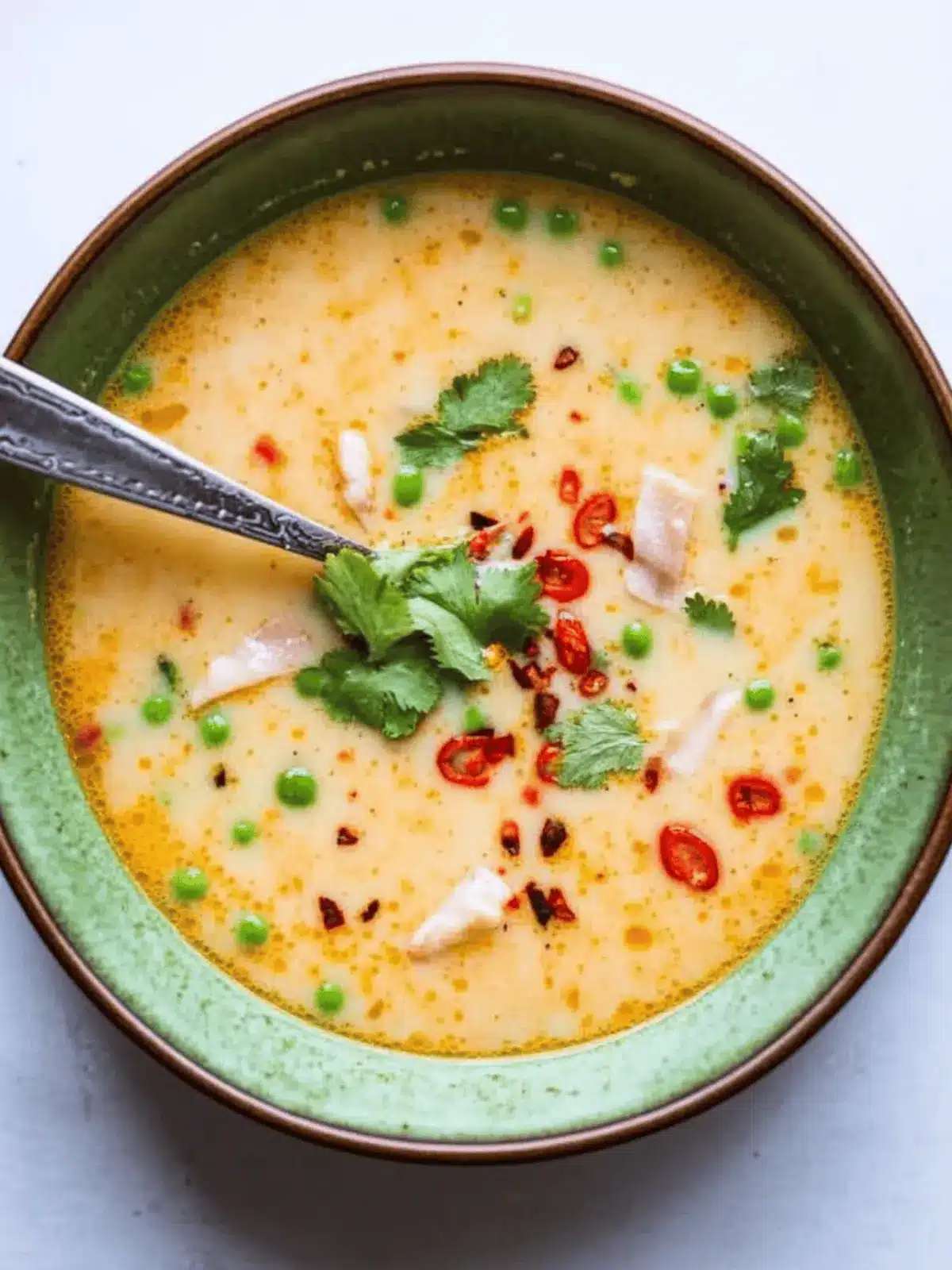 Irresistible Thai Coconut Soup: Quick, Creamy & Vegan Options 4 Thai Coconut Soup
