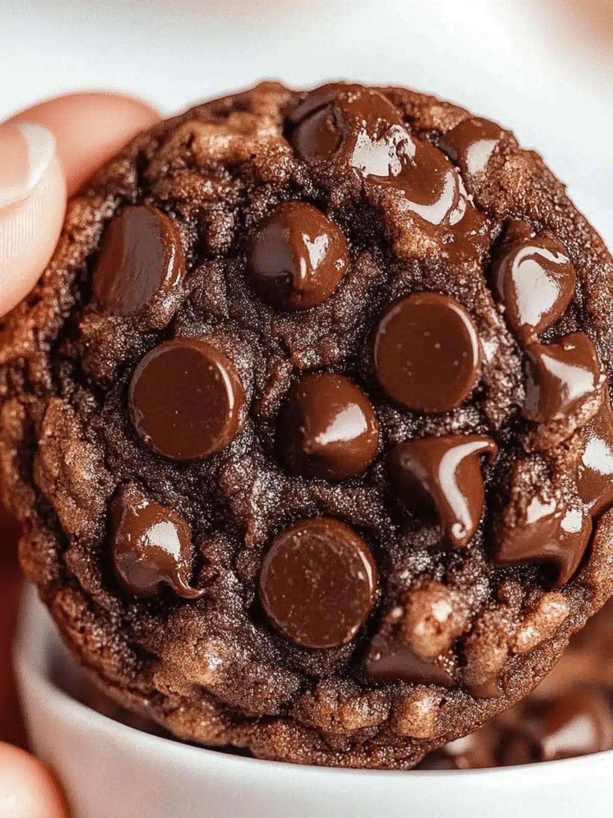Chewy Double Chocolate Chip Cookies in Just 20 Minutes 2 Chewy Double Chocolate Chip Cookies