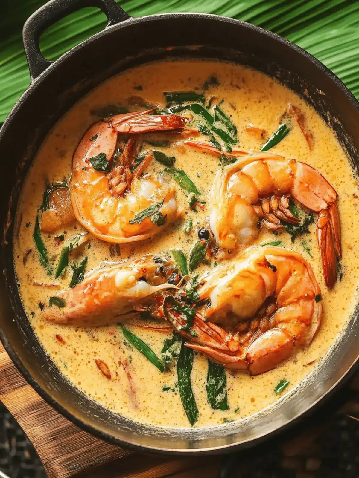 Delicious Ginataan Na Sugpo: Comforting Prawns in Coconut Milk 2 Ginataan Na Sugpo (Prawns with Coconut Milk)