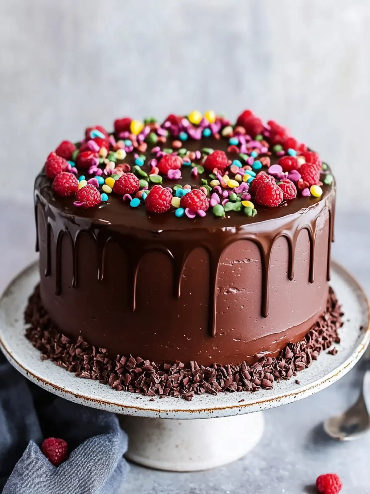 The Perfect One-Bowl Chocolate Cake