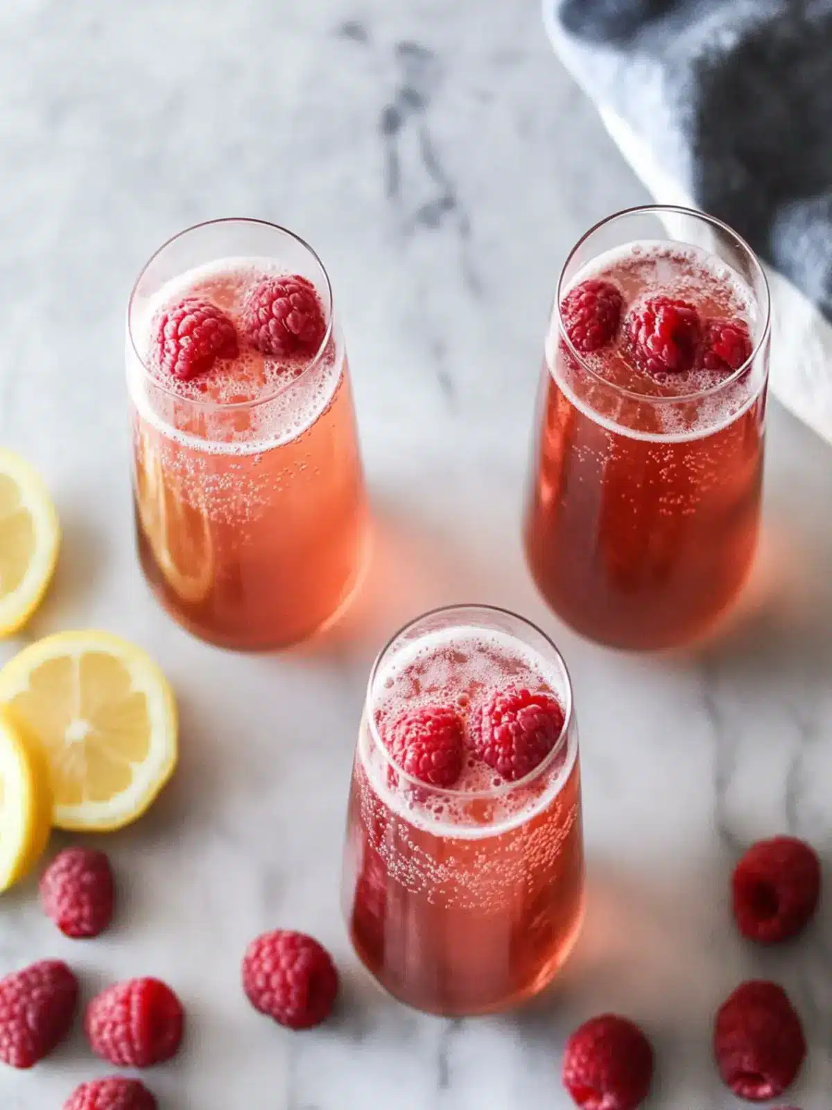 Sparkling Raspberry RosÃ© Cocktail