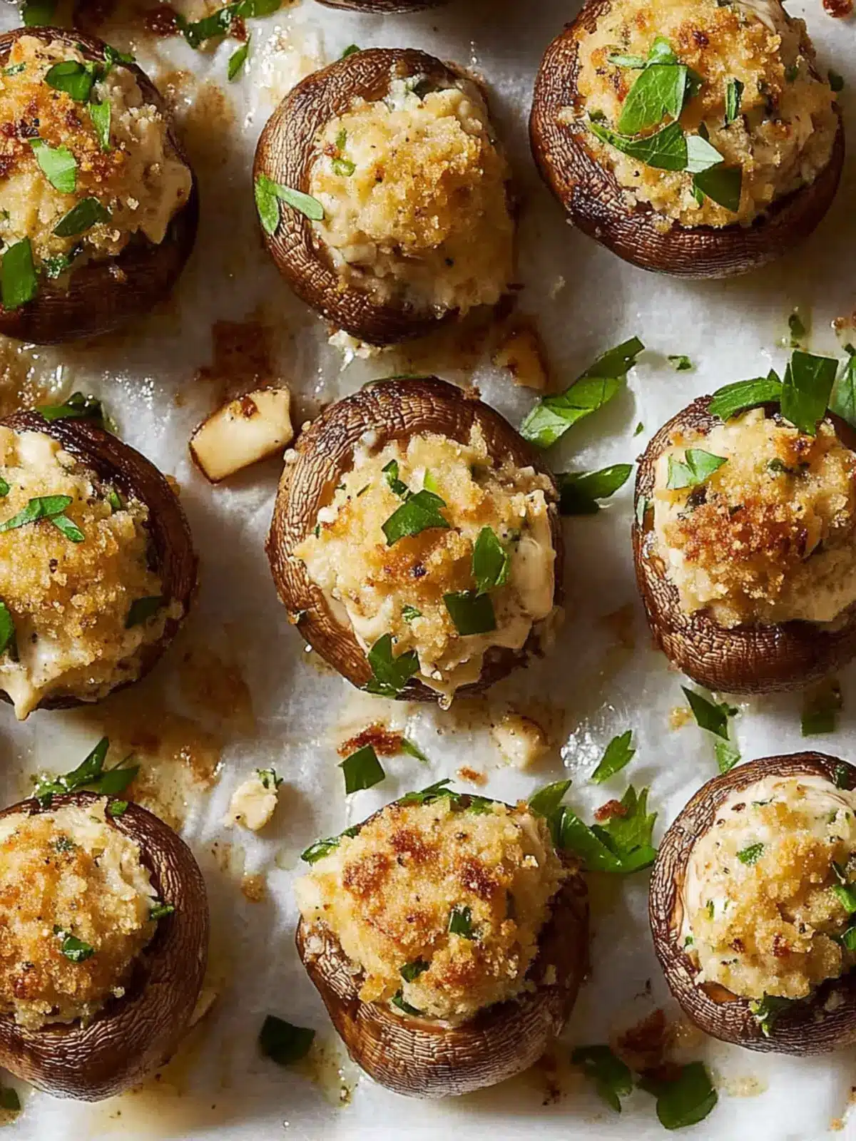 Boursin-Stuffed Mushrooms