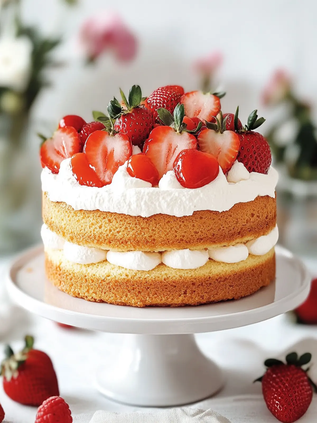 Strawberry Shortcake Cake: Your New Summer Favorite Delight