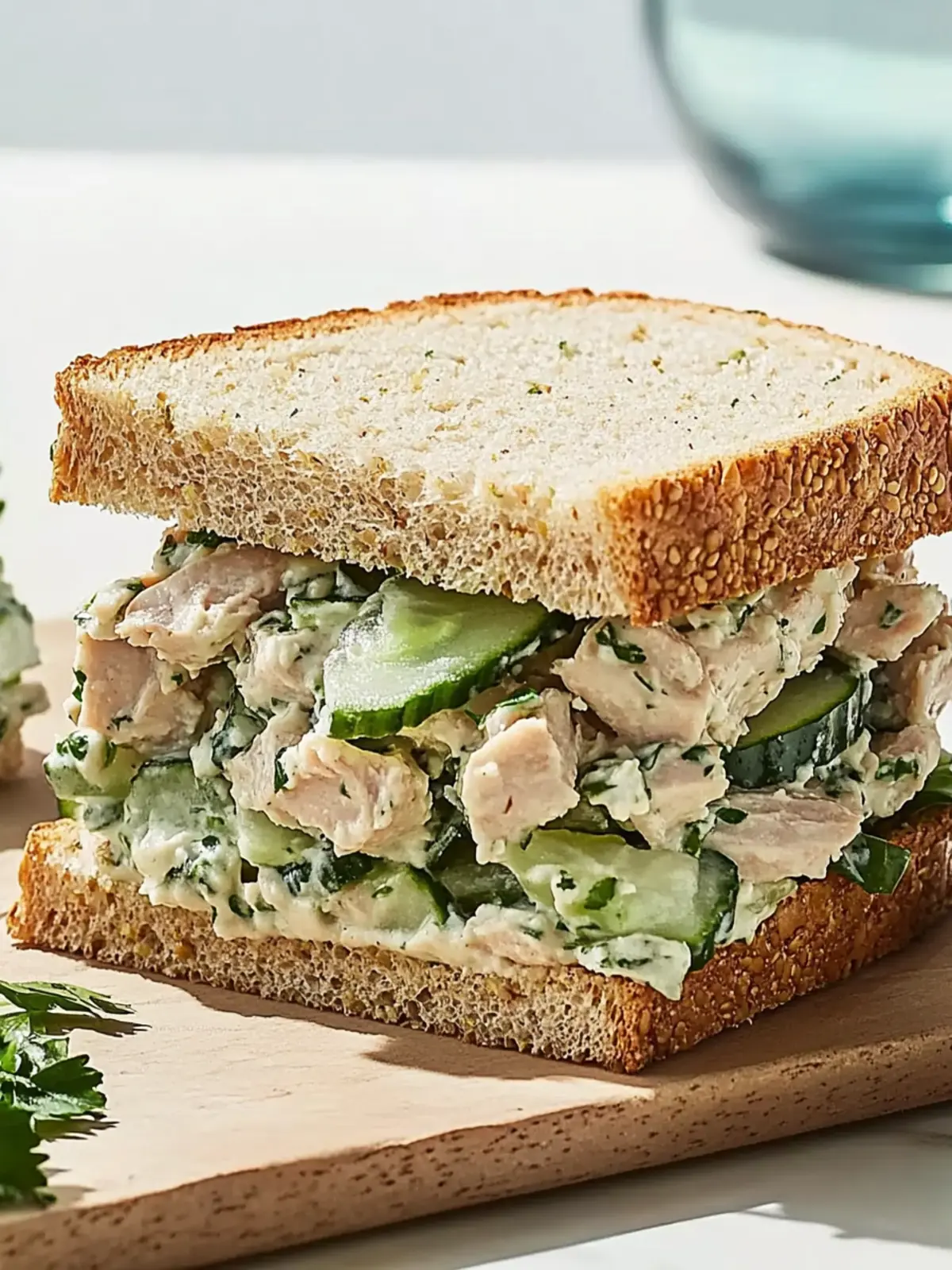 Delicious Cucumber Tuna Salad Sandwich for a Fresh Twist 4 Cucumber Tuna Salad Sandwich