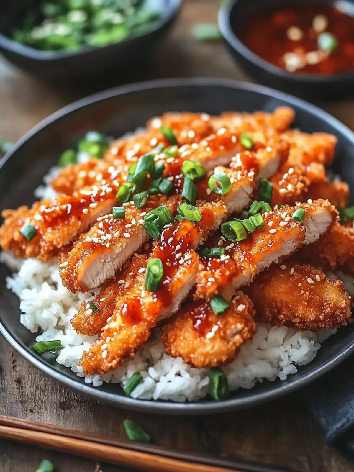 Spicy Korean Chicken Katsu: Crispy Crunch with Fiery Flavor 2 Spicy Korean Chicken Katsu: Crispy Crunch with a Fiery Twist