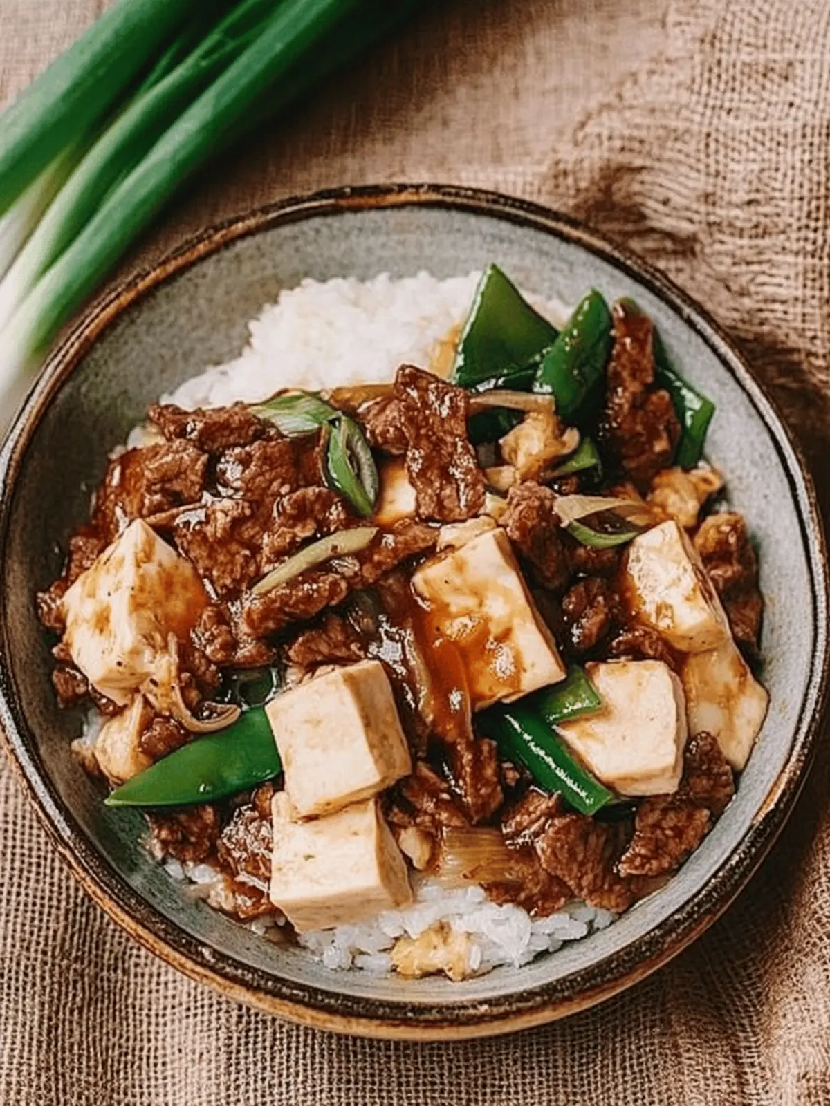 Beef Tofu Stir Fry