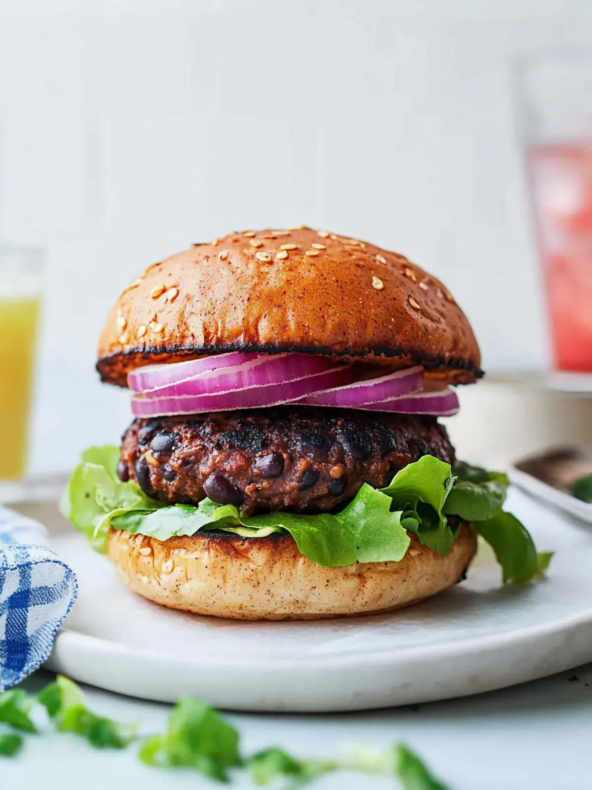 Easy Black Bean Burger