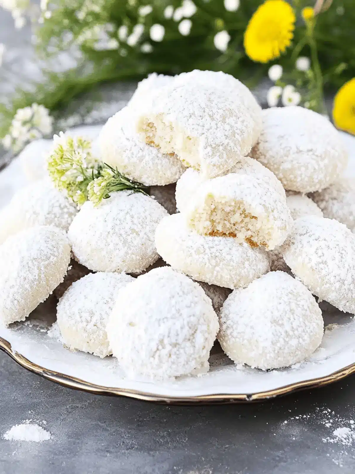 Italian Wedding Cookies Recipe