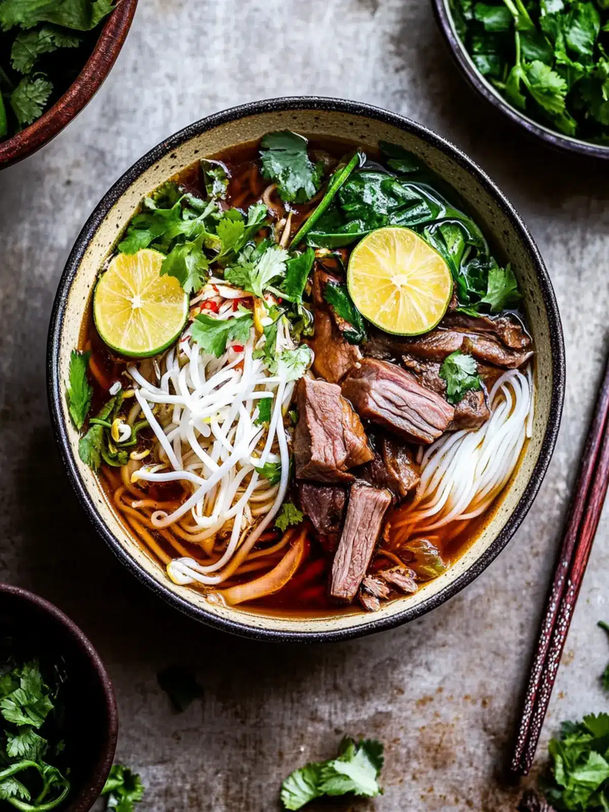The Best Bun Bo Hue (Spicy Vietnamese Beef Noodle Soup)