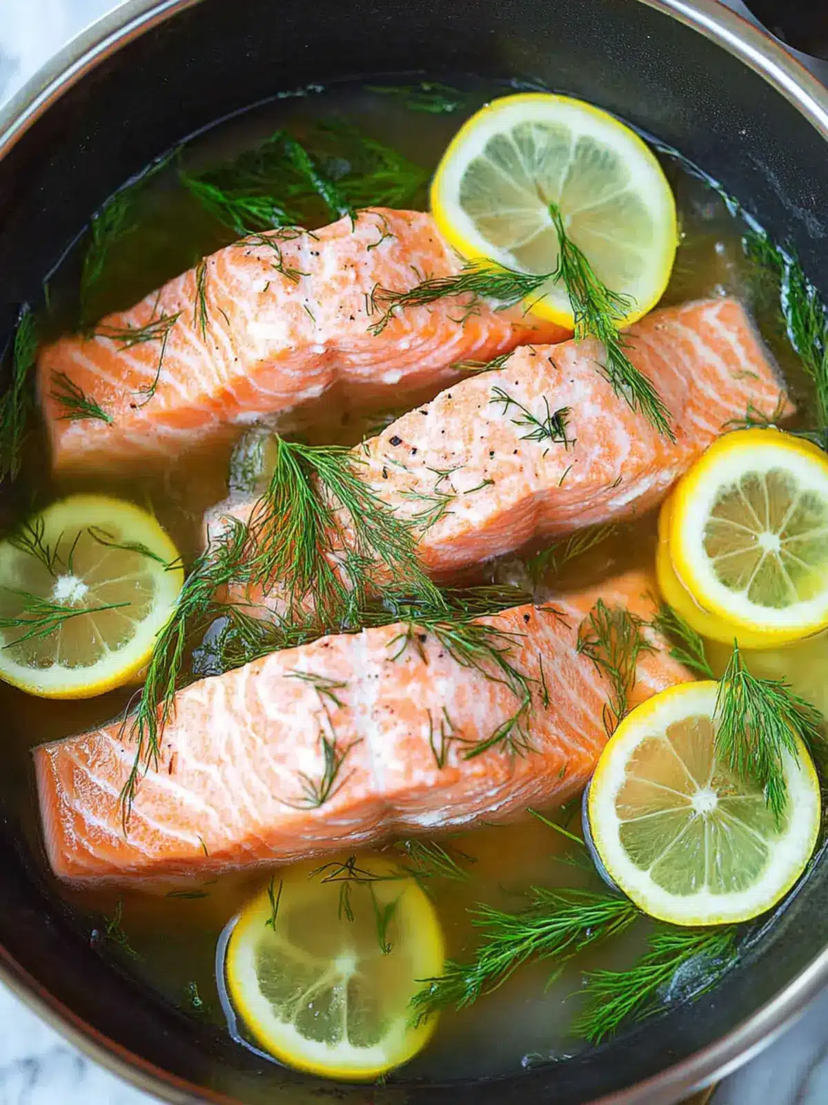 Perfect Poached Salmon