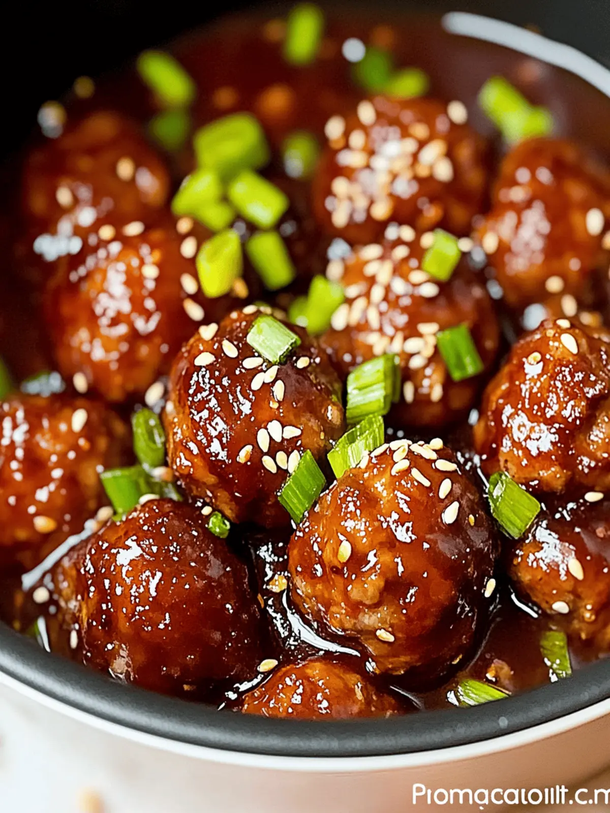 Sweet Gochujang Meatballs Appetizer   Instant Pot or Regular