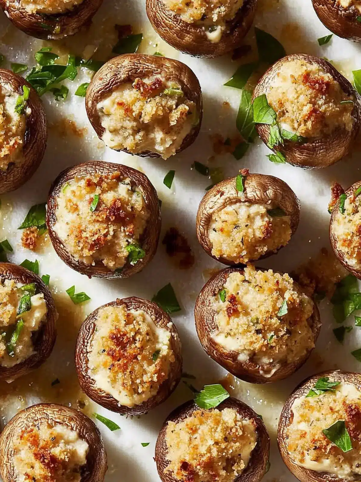 Boursin-Stuffed Mushrooms