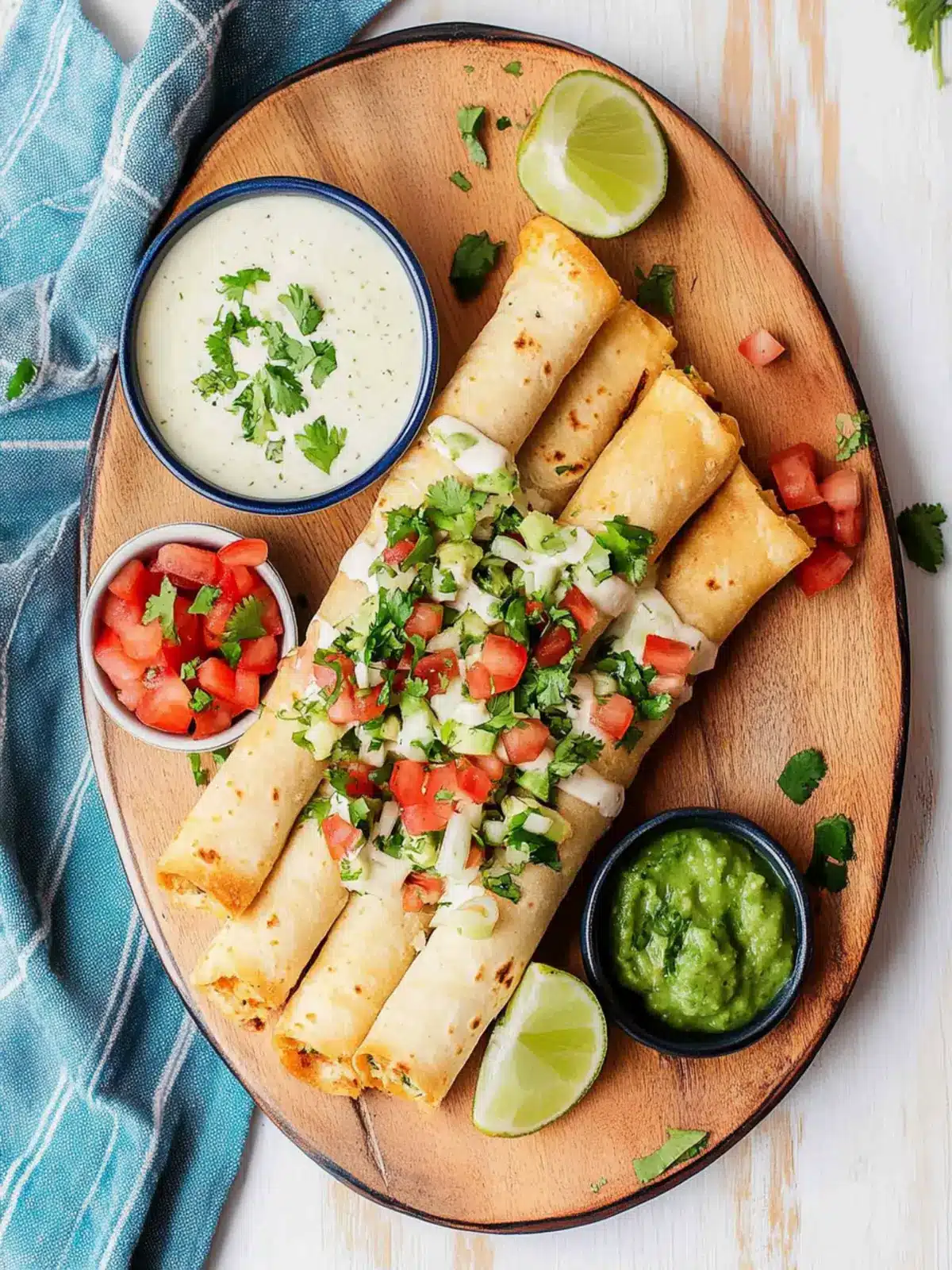Homemade Taquitos