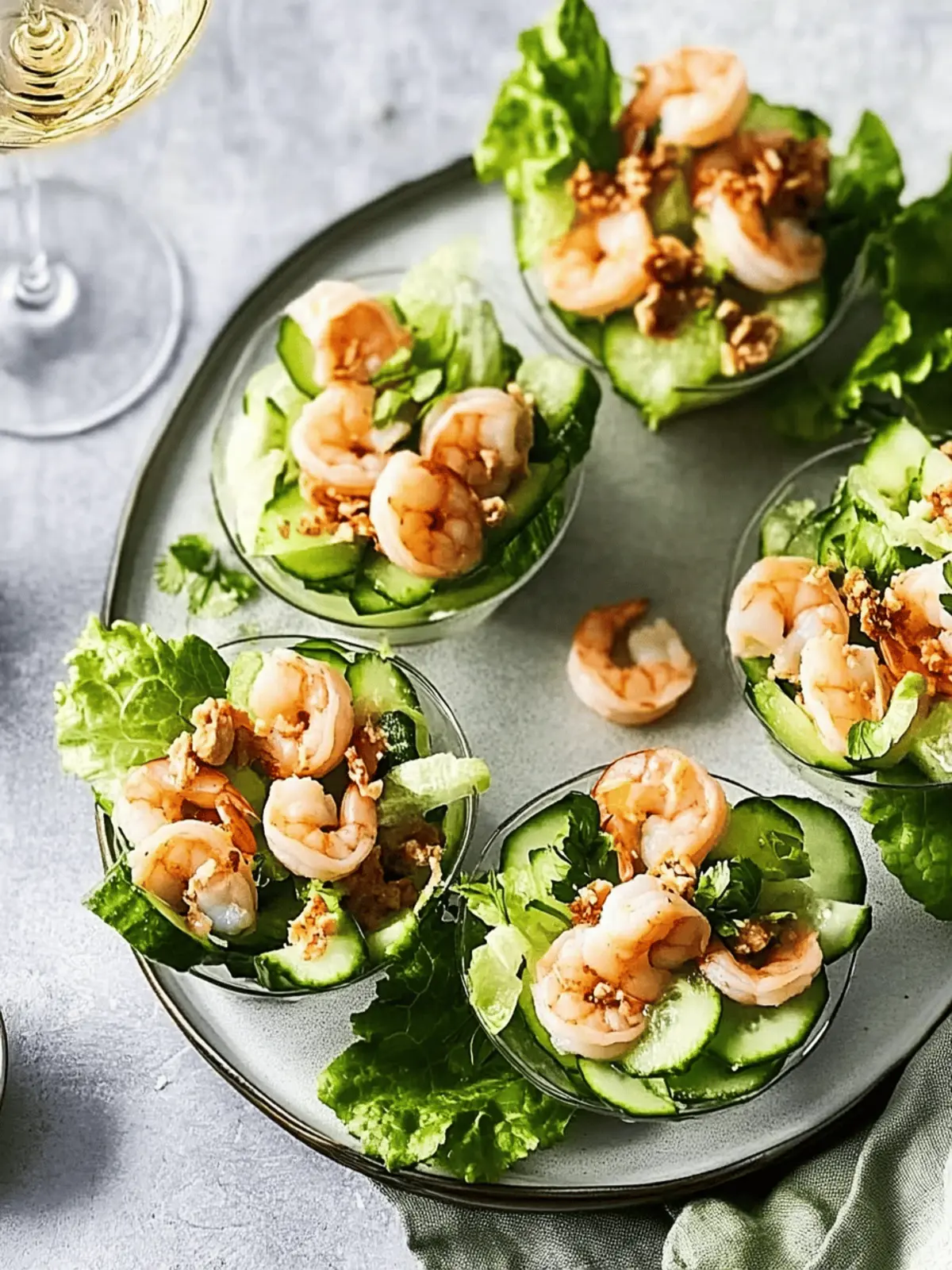 Cucumber Prawn Cocktail Cups: Festive, Fresh, and Flavorful 2 Cucumber prawn cocktail cups