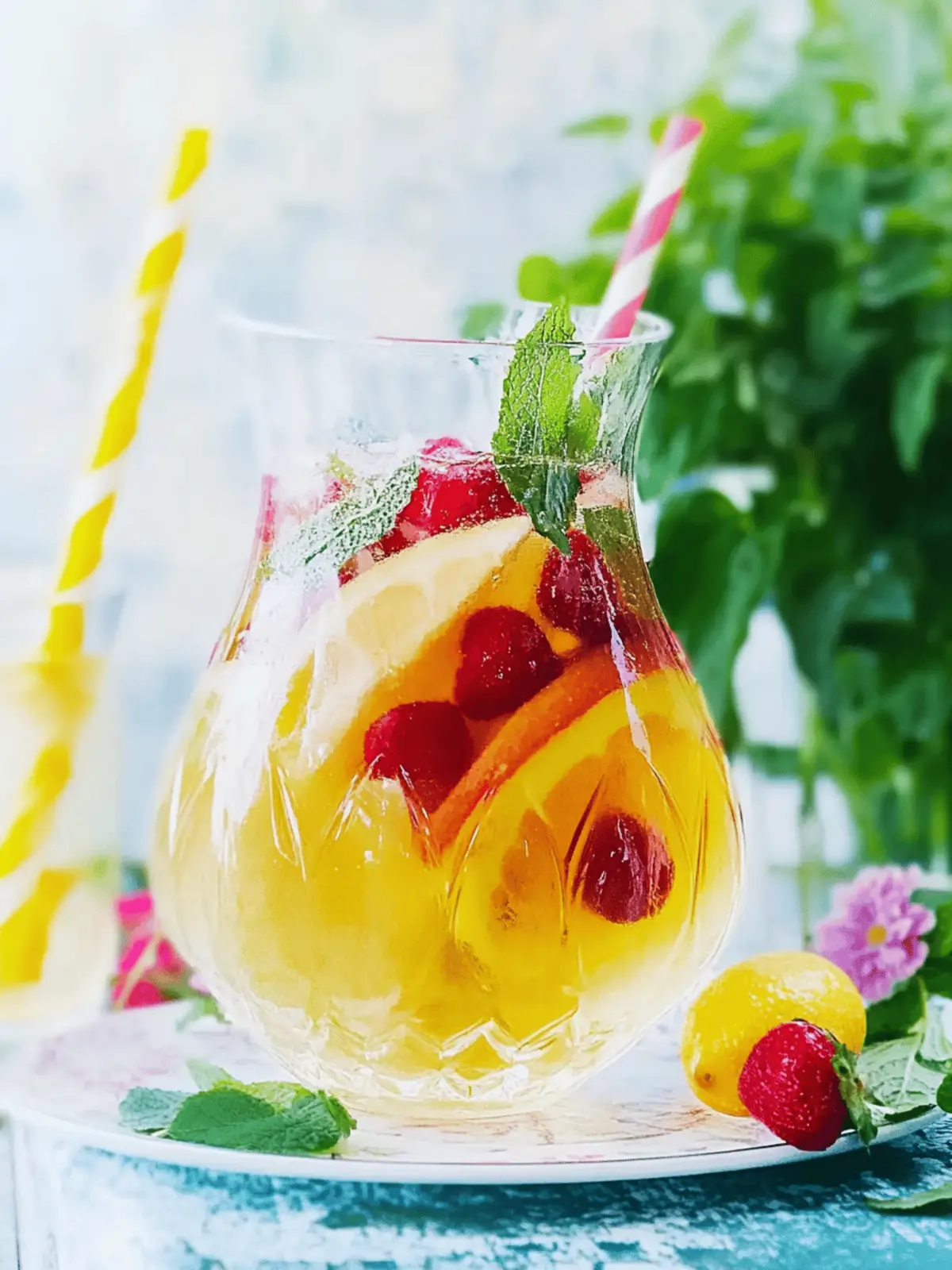 Refreshing White Summer Sangria for Effortless Summer Fun 4 White summer sangria