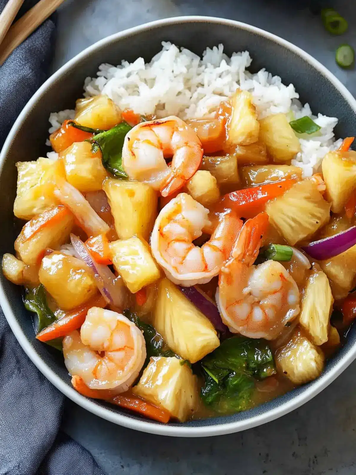 Pineapple Shrimp Stir-Fry