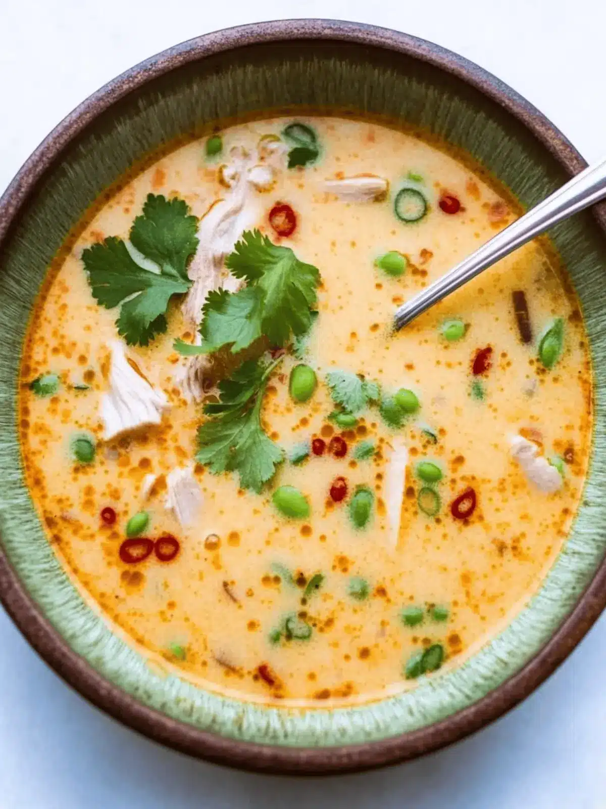 Irresistible Thai Coconut Soup: Quick, Creamy & Vegan Options 2 Thai Coconut Soup