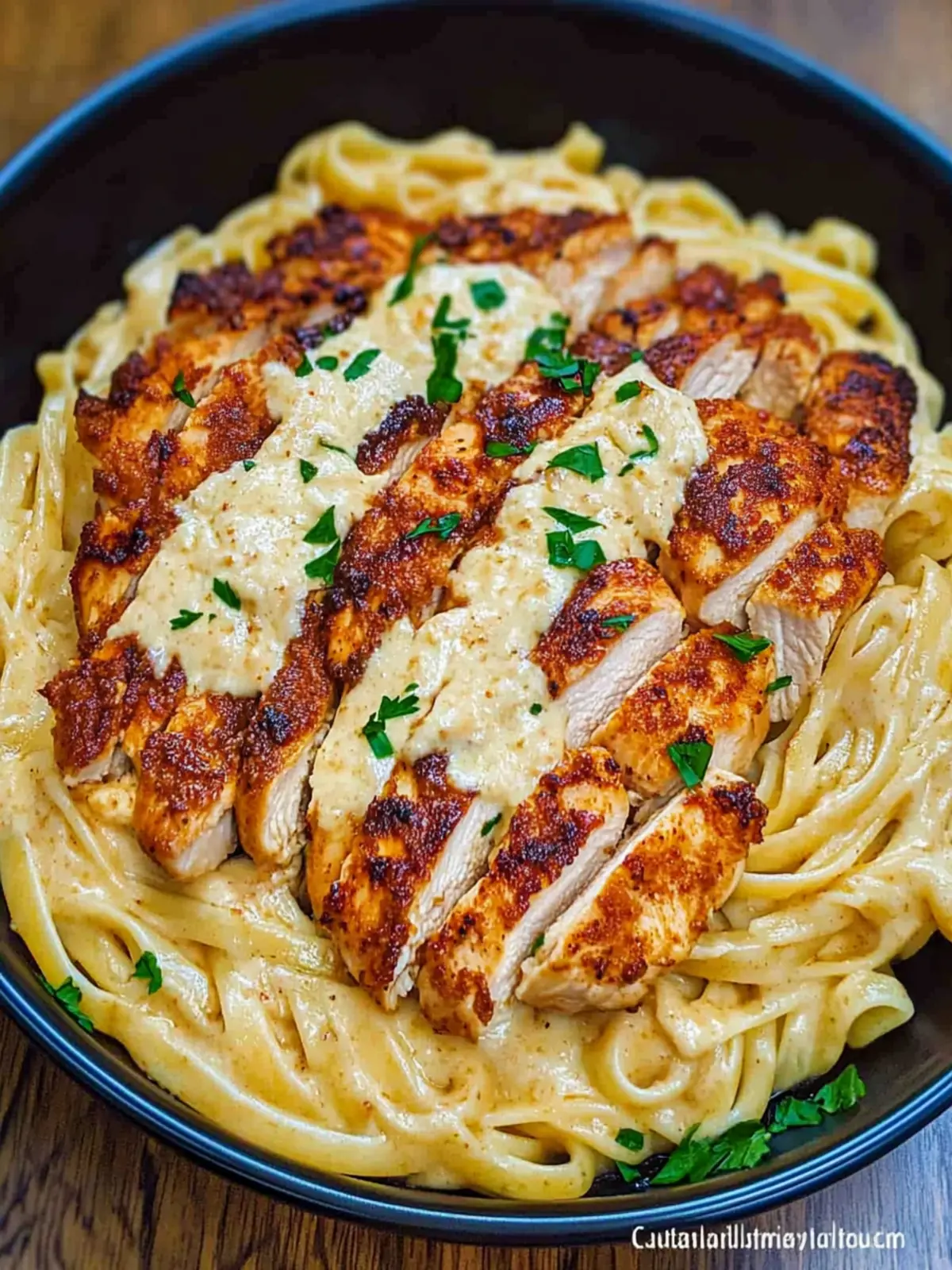 Creamy Garlic Parmesan Chicken Pasta Recipe