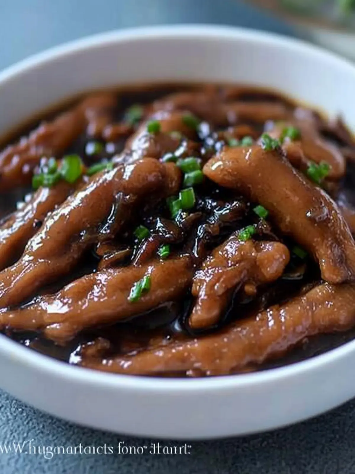 Chicken Feet in Oyster Sauce with Salted Black Beans