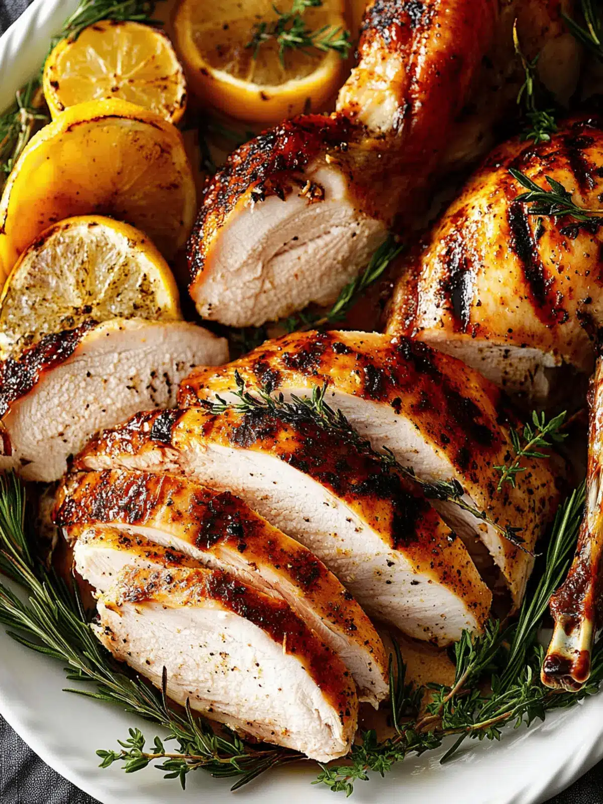 Grilled Turkey
