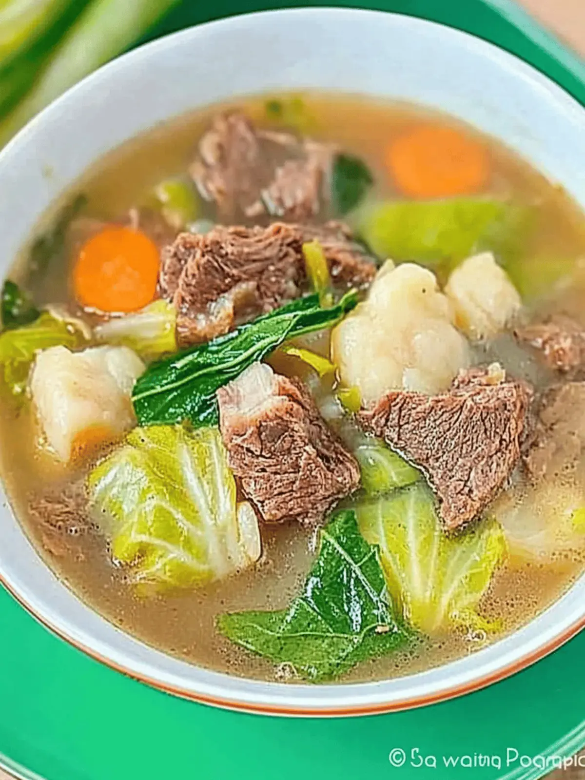 Slow Cooked Beef Nilaga Soup