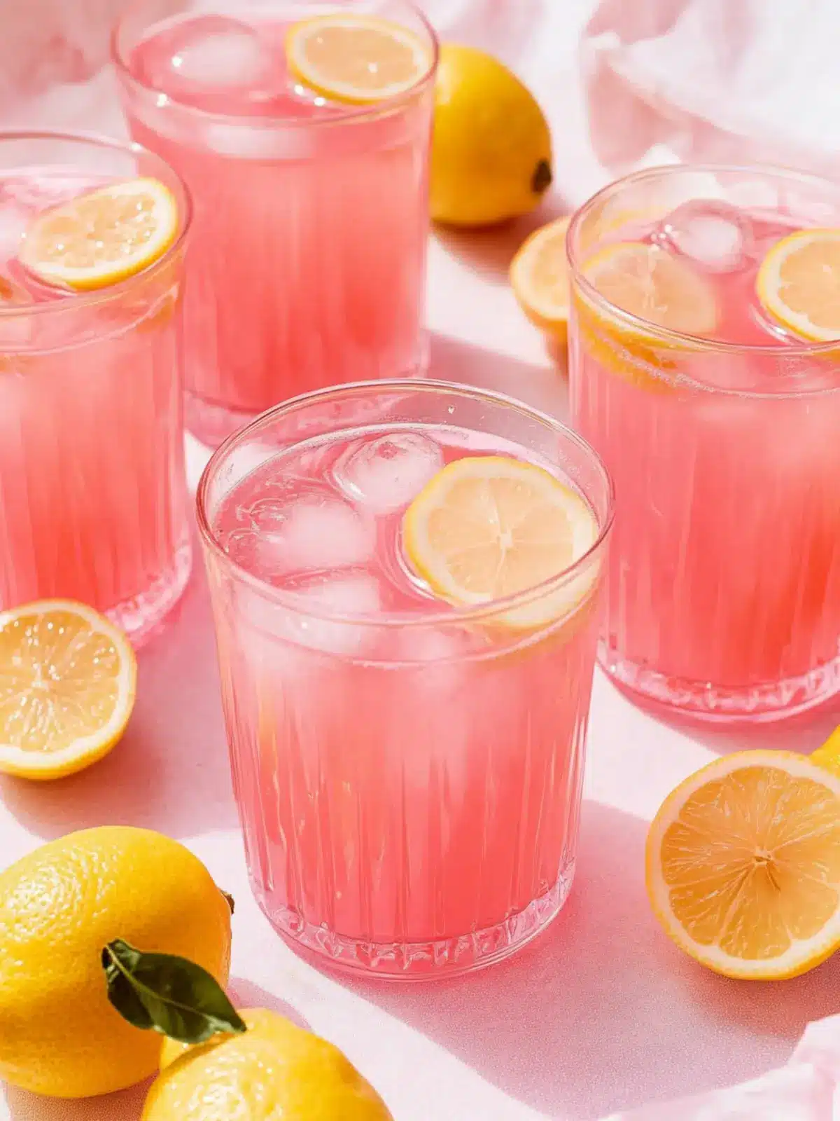 Refreshing Pink Lemonade with a Minty Twist You ll Love 4 Pink Lemonade
