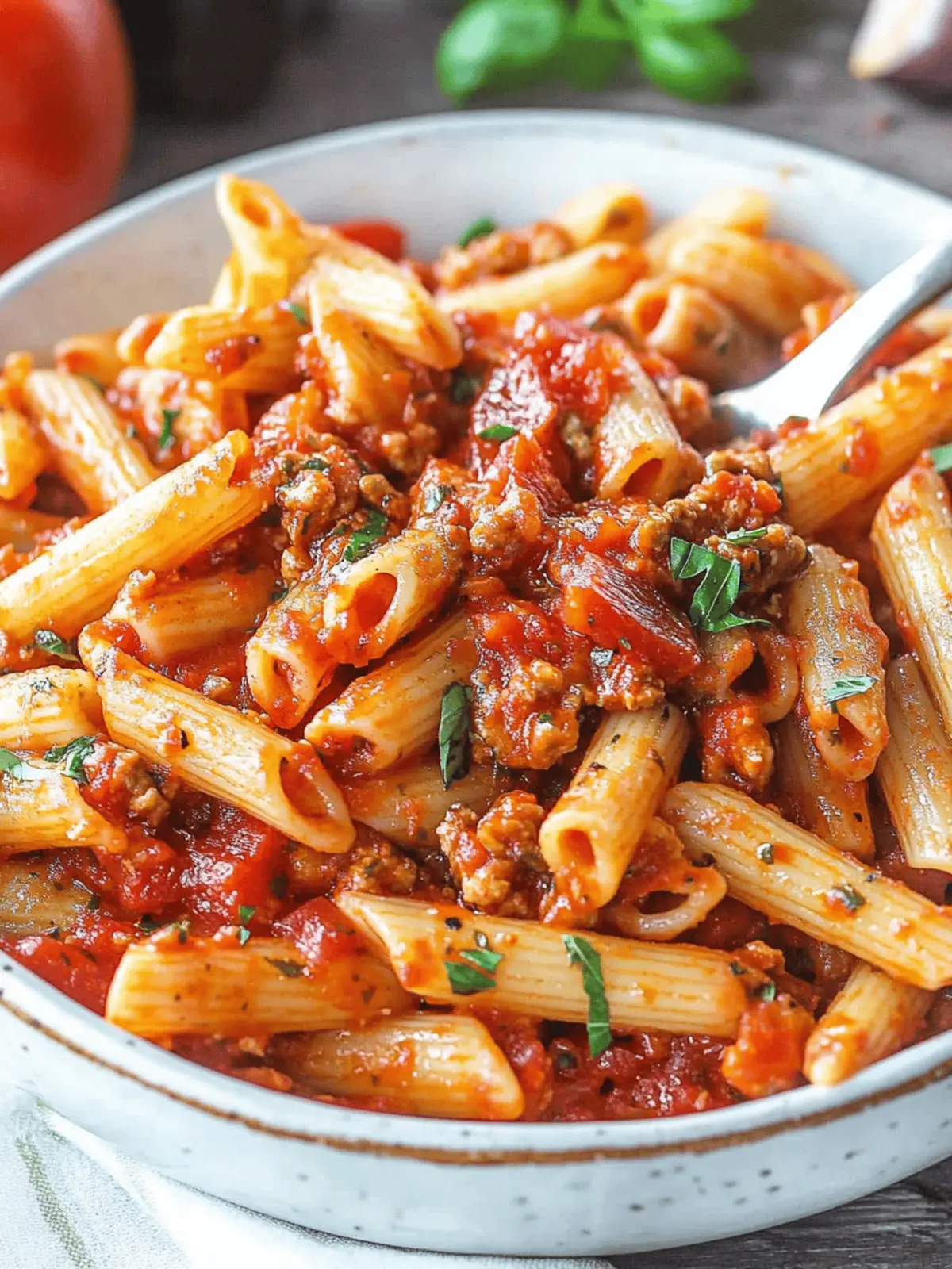 Spicy Penne Arrabbiata: The Ultimate Quick Comfort Dish 4 Penne Arrabbiata
