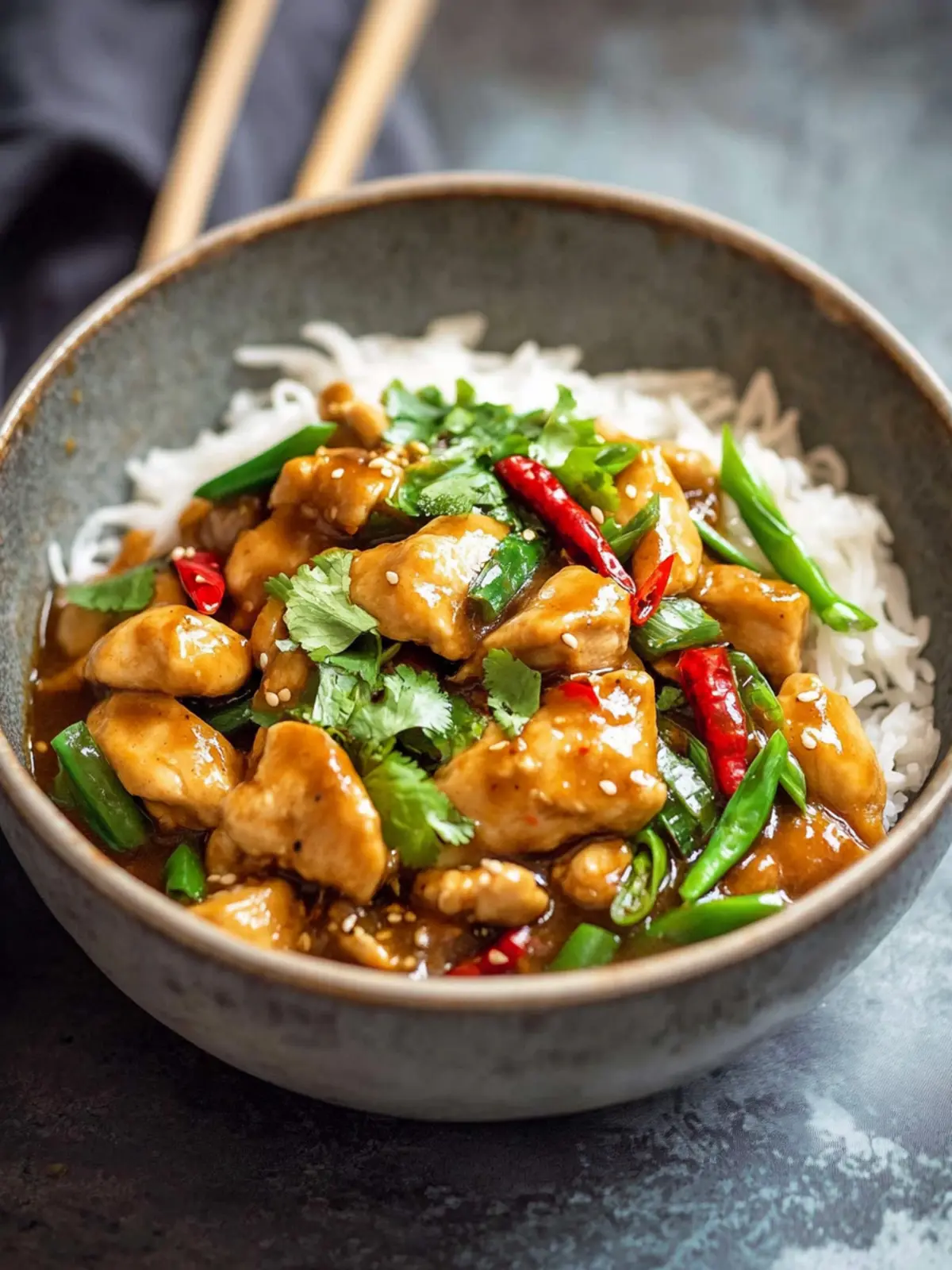 Chinese Satay Chicken Stir-Fry