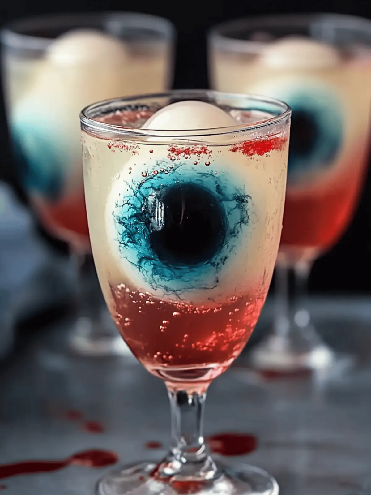 Spooky Halloween Eyeball Jello Shots