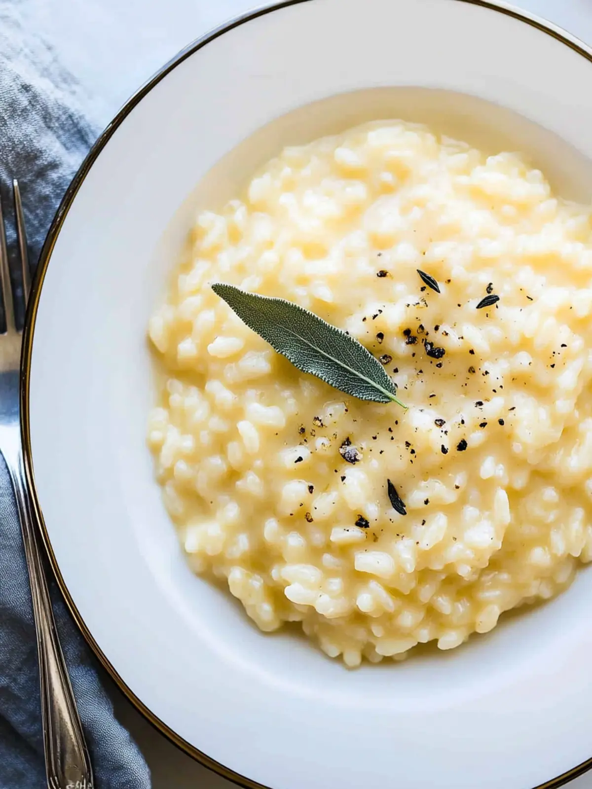 Creamy Instant Pot Cheddar Risotto with Fresh Sage in 20 Minutes 4 Instant Pot Cheddar Risotto with Fresh Sage