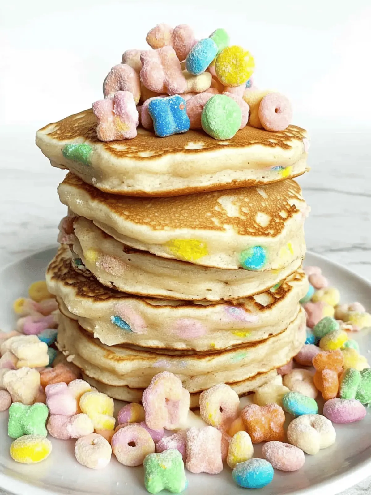 We Tried Lucky Charms Pancakes and Found Pure Magic 4 We Tried The New Lucky Charms Pancakes And They Are Magically Delicious