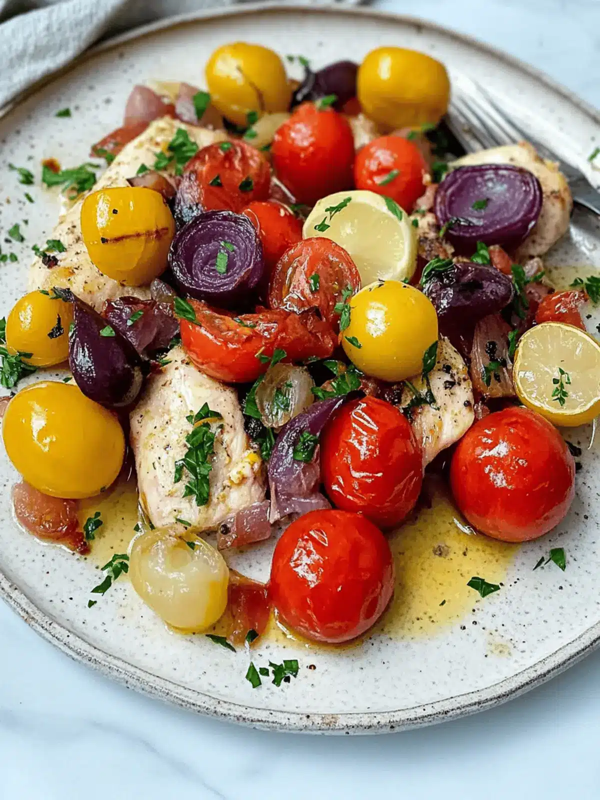 Easy Mediterranean Chicken Sheet Pan Dinner Recipe in 35 Minutes 4 Easy Mediterranean Chicken Sheet Pan Dinner Recipe