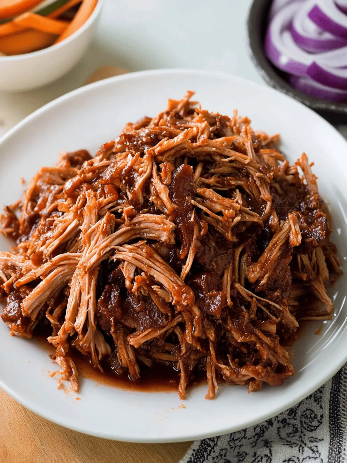 Savory Carolina Pulled Pork with Zesty Vinegar Twist 4 Carolina Pulled Pork