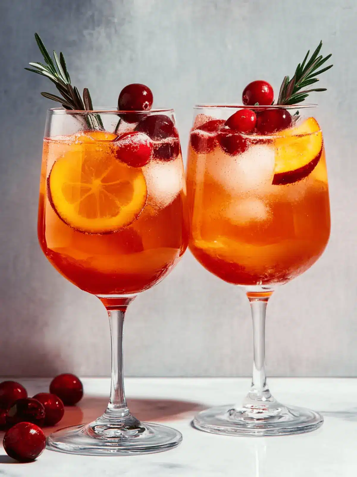 Cranberry-Aperol Spritz