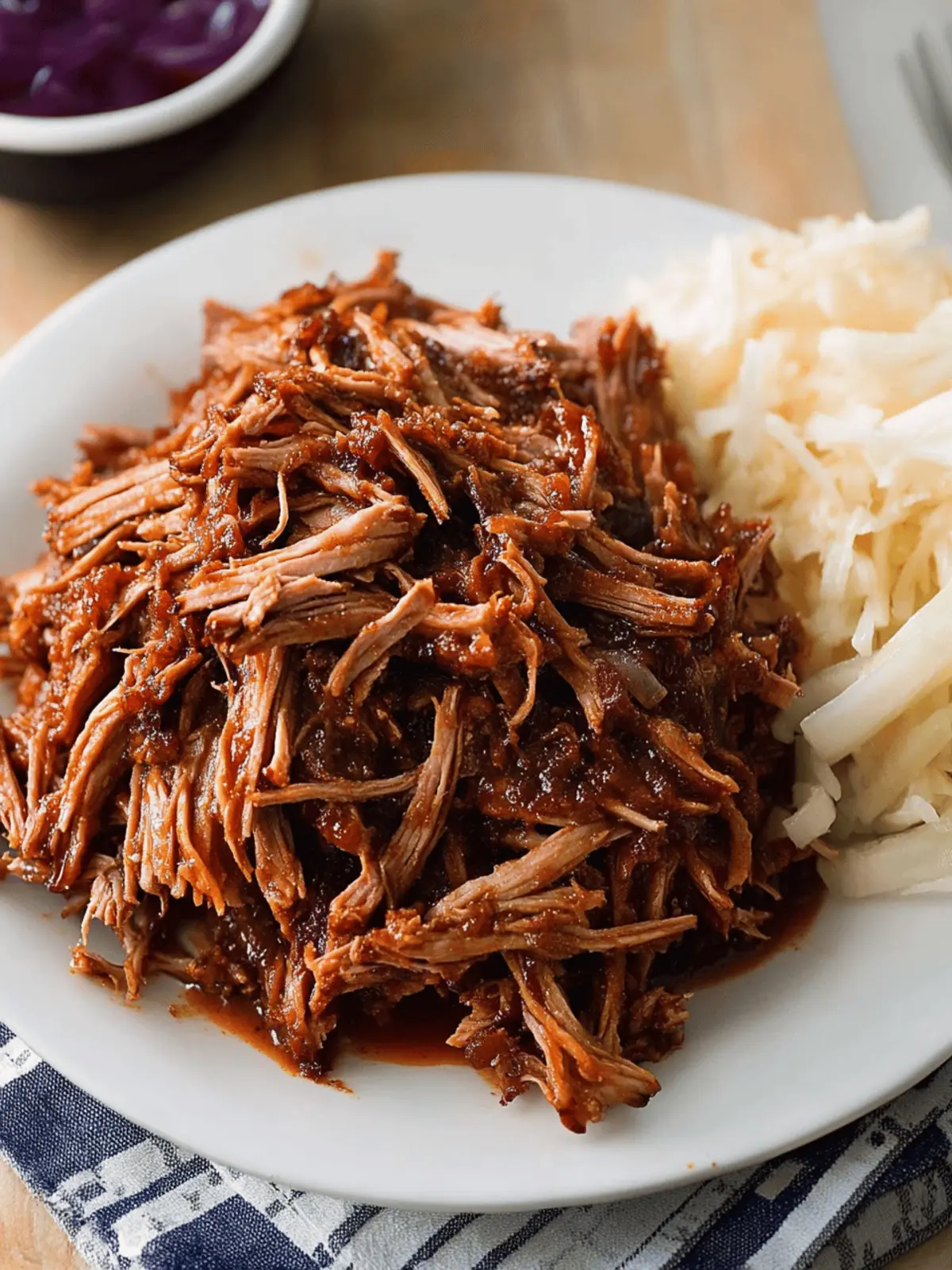 Savory Carolina Pulled Pork with Zesty Vinegar Twist 3 Carolina Pulled Pork