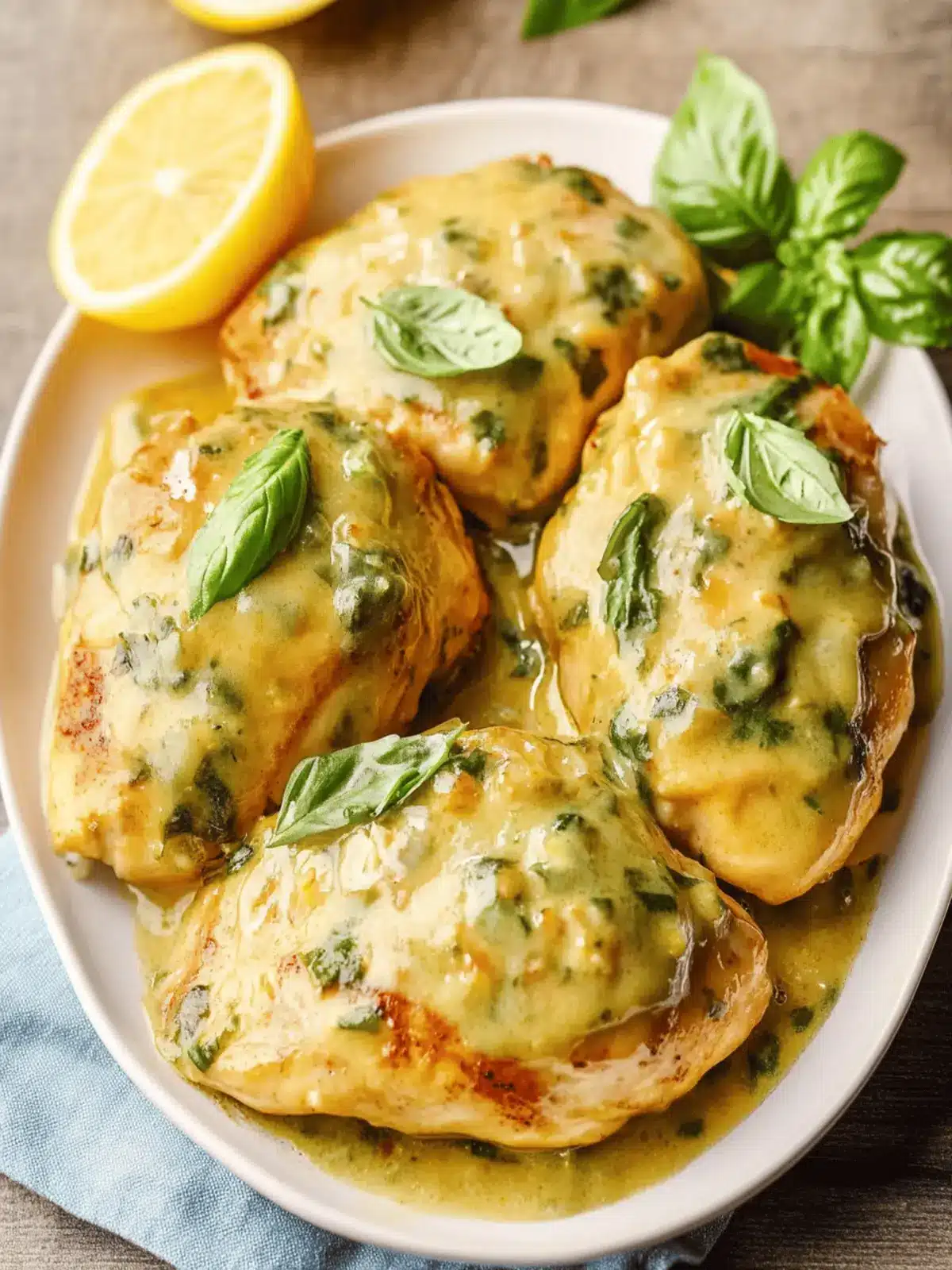 Lemon Basil Chicken