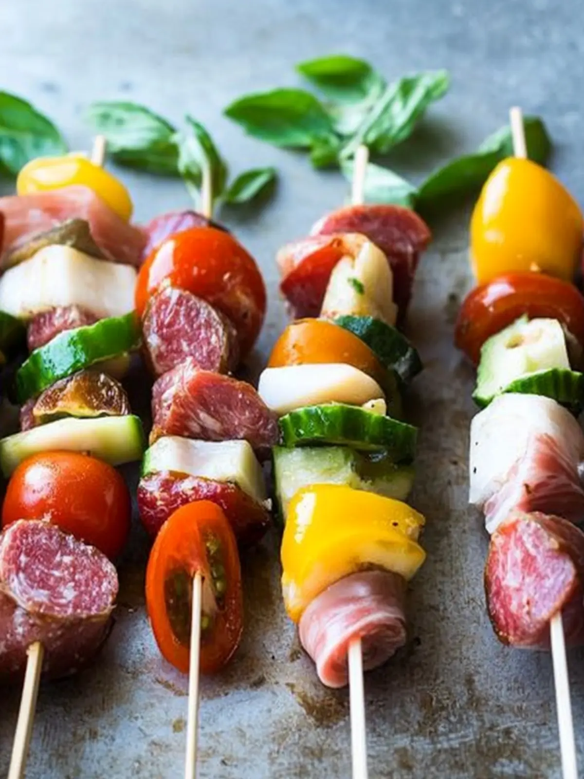 Delicious Antipasto Skewers: Your Perfect Party Appetizer 3 Antipasto Skewers