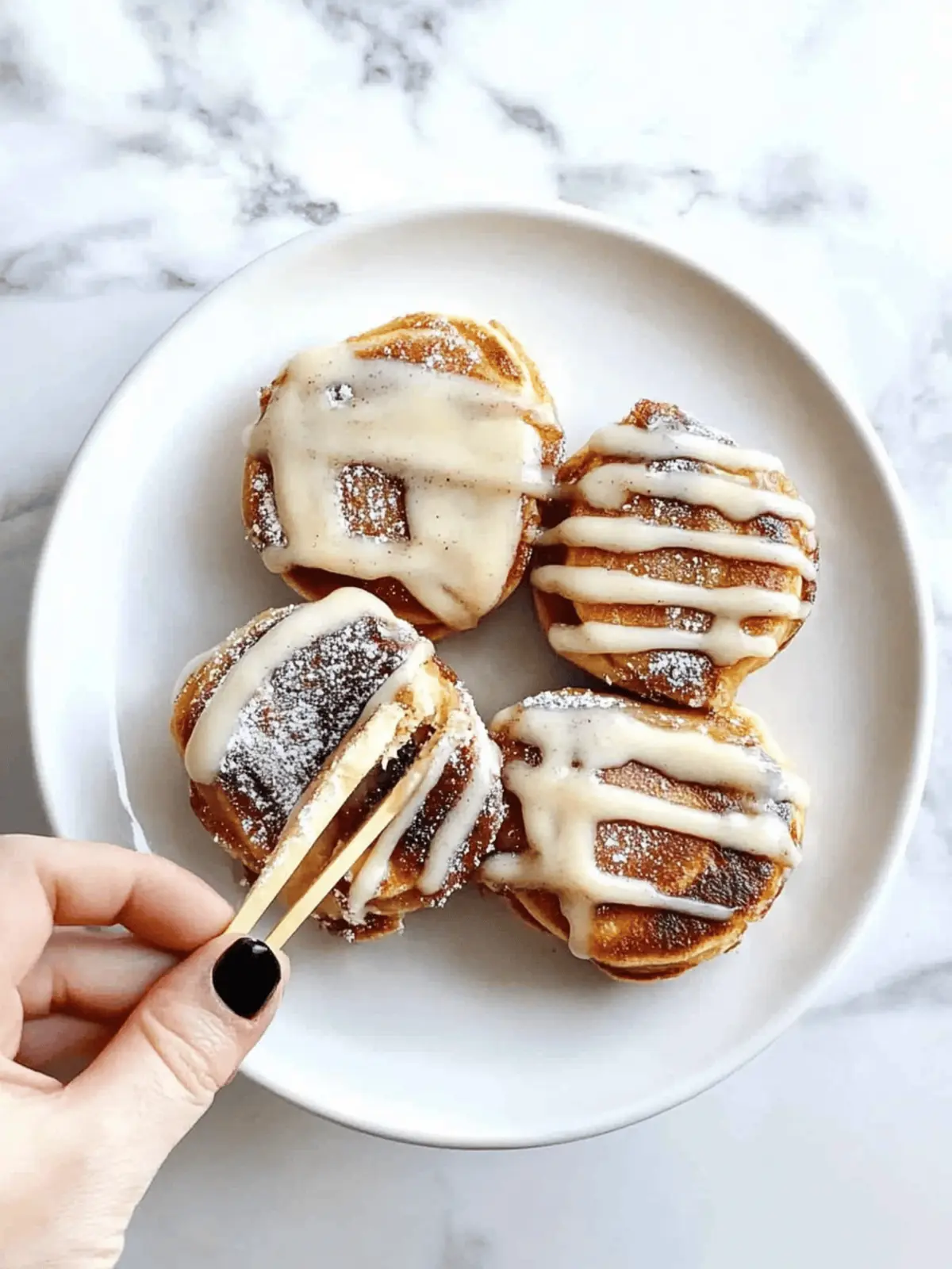 Cinnamon Roll Pancakes Hack Elevates Your Breakfast Game 3 Cinnamon Roll Pancakes Hack Takes Breakfast to the Next Level