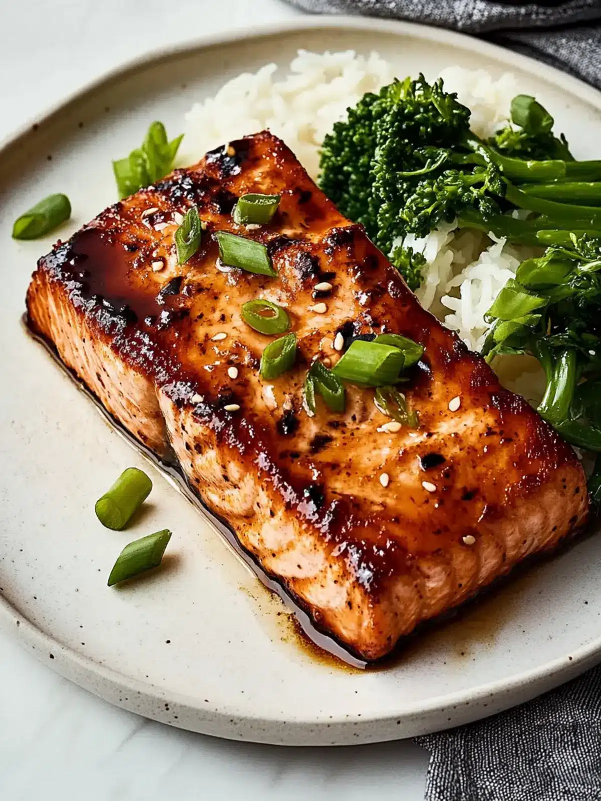 Miso Glazed Salmon