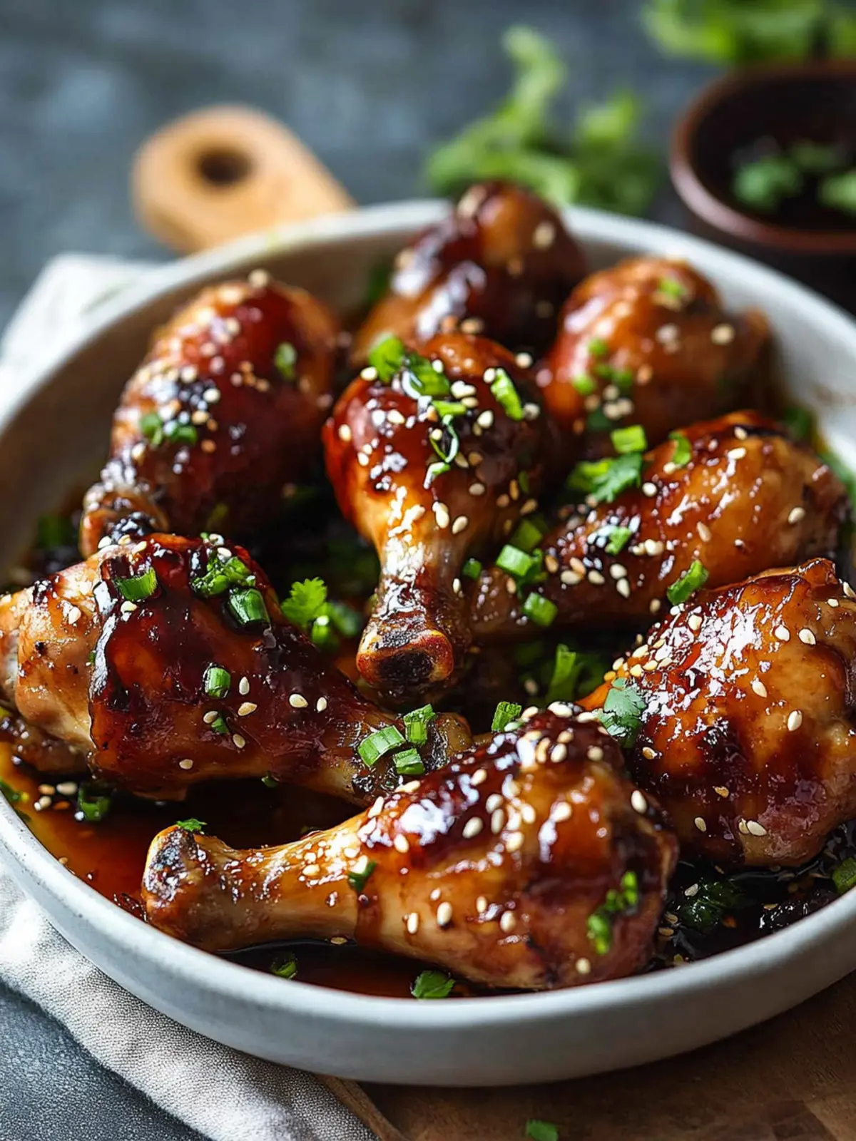 Sticky Chinese Plum Chicken Drumsticks: A Family Favorite Delight 3 Sticky Chinese Plum Chicken Drumsticks
