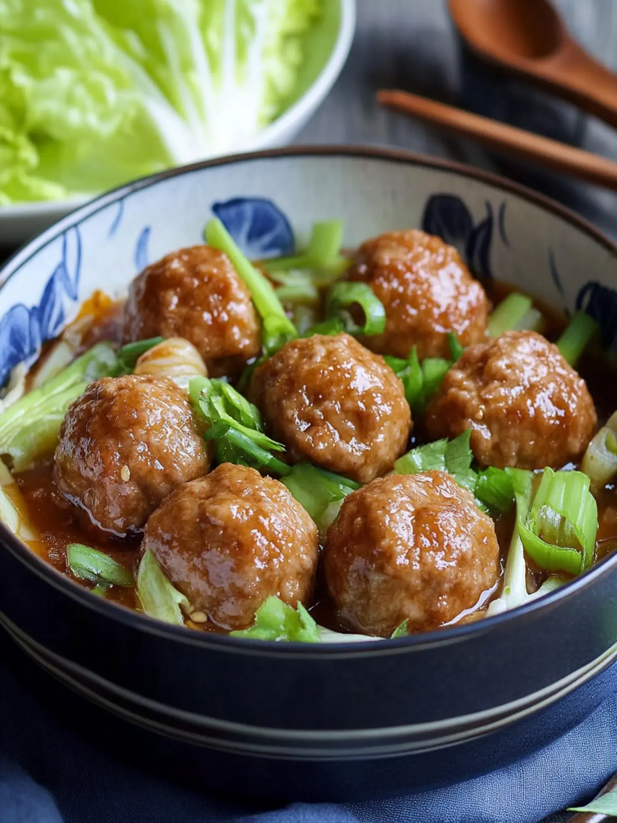 Lion s Head Meatballs (Shi Zi Tou, ç®å­å¤´)